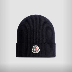 Moncler Collection Wool Beanie in black